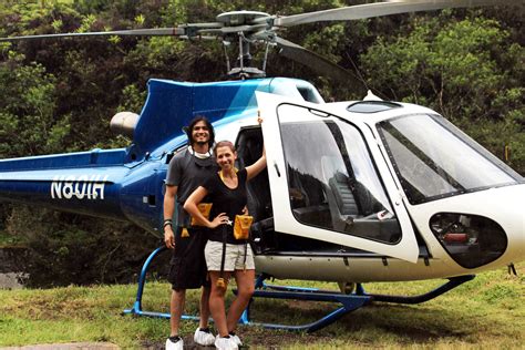 Jurassic Falls Helicopter Tour with Island Helicopters // Kauai, Hawaii ...