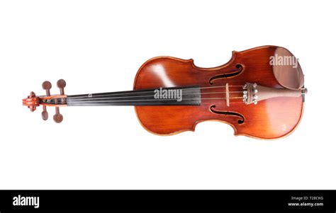 Red Violin Isolated Stock Photo - Alamy