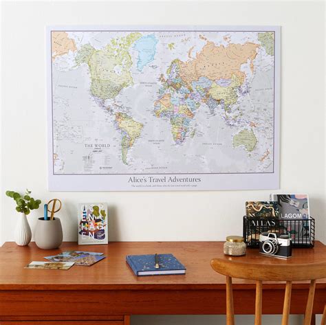 laminated map of the world Archives - Maps International Blog