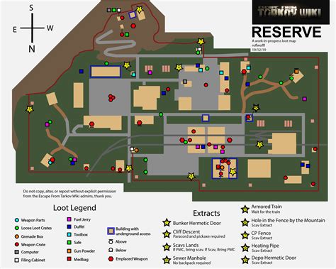 Reserve Map Bunker Hermetic Door - Jules And Val