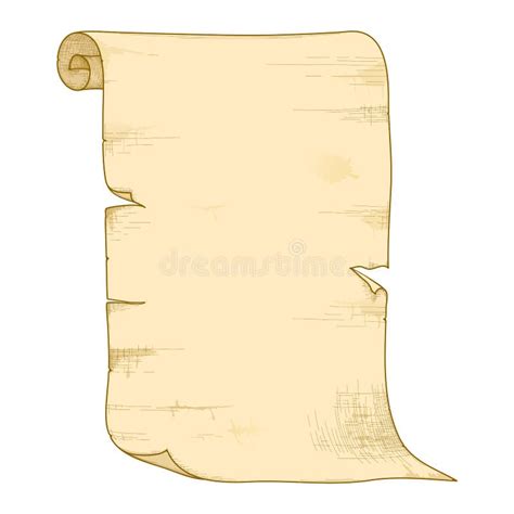 Vector Old Paper Roll. Royalty Free Stock Photos - Image: 24494088