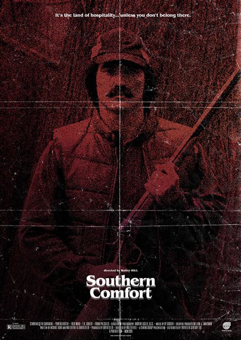 "Southern comfort" movie poster on Behance