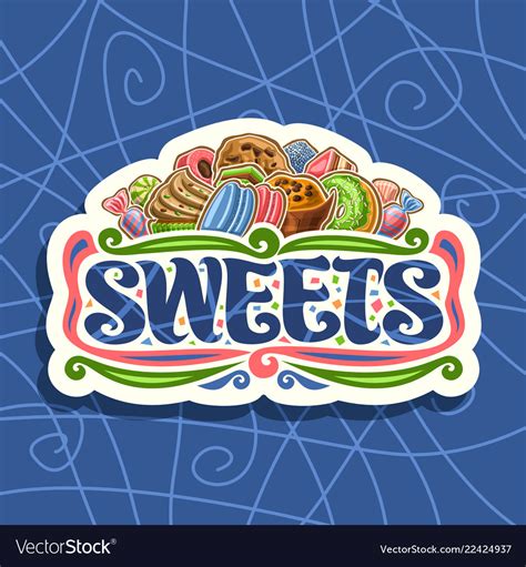 Logo for sweets Royalty Free Vector Image - VectorStock