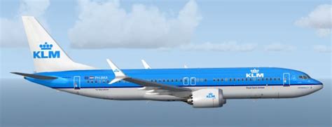 Welcome to Perfect Flight » FSX/FS2004 – KLM Boeing 737 MAX 8