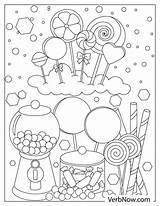 Candyland Coloring Page sketch template