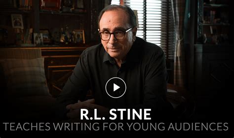 R.L. Stine – Teaches Writing for Young Audiences