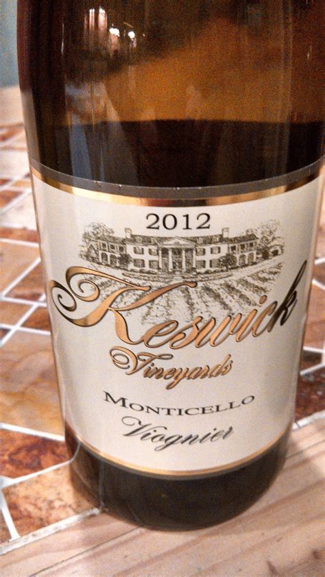 WineCompass: Three Keswick Vineyards Viogniers for #VAWineChat