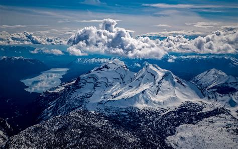 Heavens Peak and Lake McDonald in Winter | Zedekiah Gallery® | Fine Art