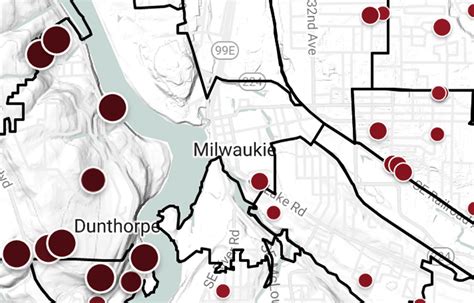 Milwaukie Map