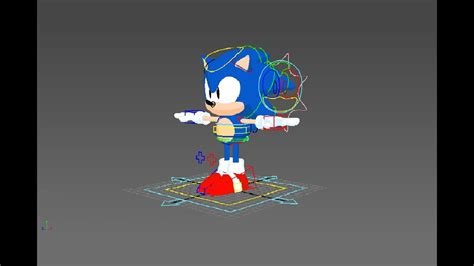 Sonic Mania Model Sheet