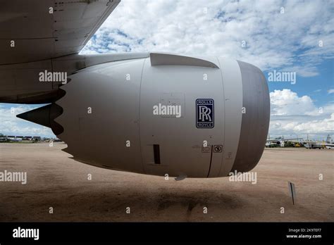 Rolls-Royce Trent 1000 on a Boeing 787 Stock Photo - Alamy