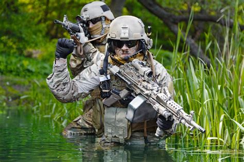 Green Berets Soldiers in Action Stock Image - Image of bearded, army: 75149515