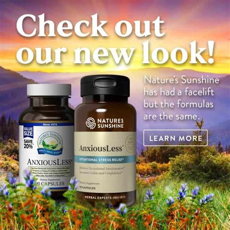 Nature's Sunshine nutritional health products