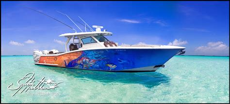 Products - Boat Wraps - Custom Art Designs - Jason Mathias Art Studios