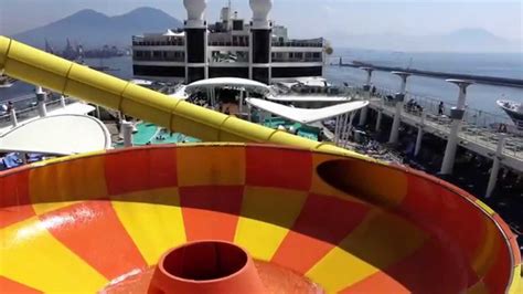 NORWEGIAN EPIC - WATER SLIDES ON BOARD - YouTube