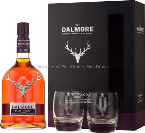 Dalmore Port Wood Reserve Whisky Gift Pack - 2 Glasses