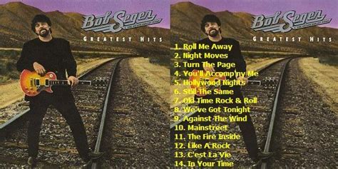 Bob Seger - Greatest Hits | Music album covers, Song artists, Bob seger