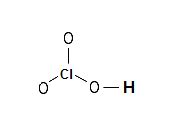 Lewis Electron Dot Structures - Simple Procedure for writing Lewis Structures of Chloric Acid ...