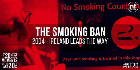 20 Most Influential Moments: SMOKING BAN | Newstalk