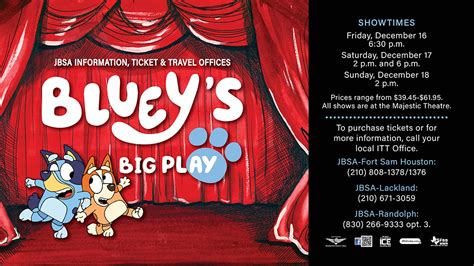 Bluey’s Big Play | Joint Base San Antonio | JBSAToday | 502 FSS