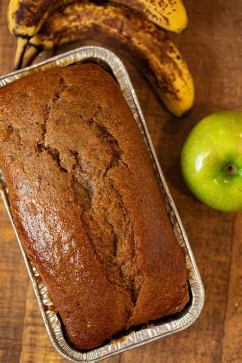 Easy Banana Applesauce Bread Recipe (No Mixer!) - Dinner, then Dessert