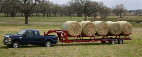 Gooseneck Trailers 5 Bale Haymaster