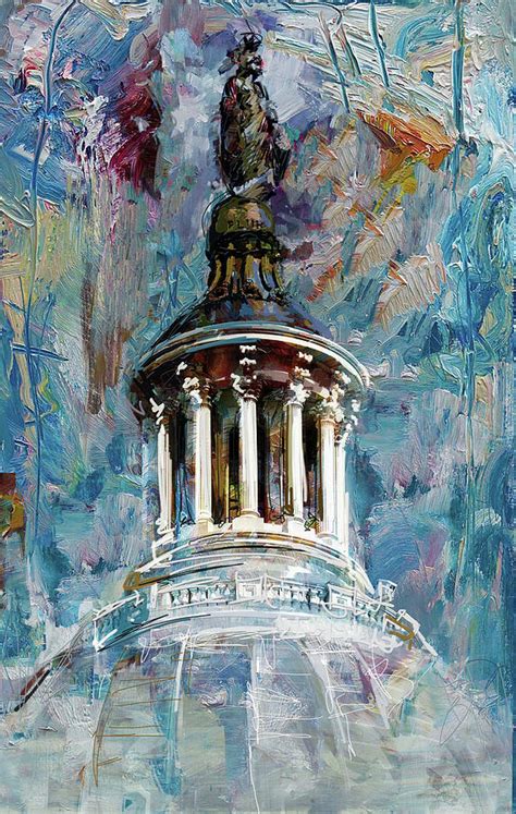 Capitol Dome Painting at PaintingValley.com | Explore collection of ...