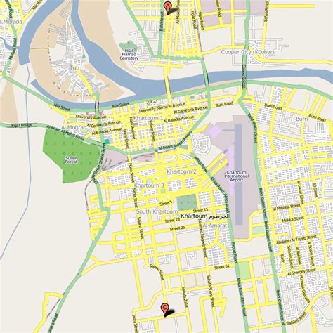 Map of Khartoum - TravelsMaps.Com