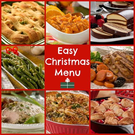 World's Easiest Christmas Dinner Menu | MrFood.com