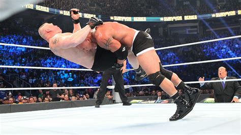 Goldberg def. Brock Lesnar | WWE