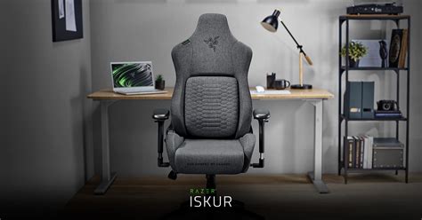 The Best Gaming Chair with Lumbar Support - Razer Iskur Fabric | Razer Canada