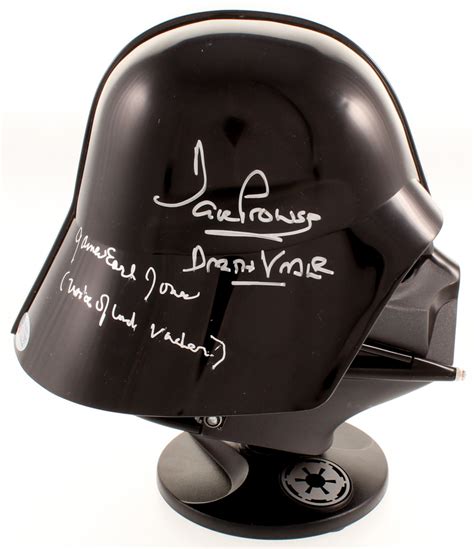 David Prowse & James Earl Jones Signed "Star Wars" Darth Vader ...