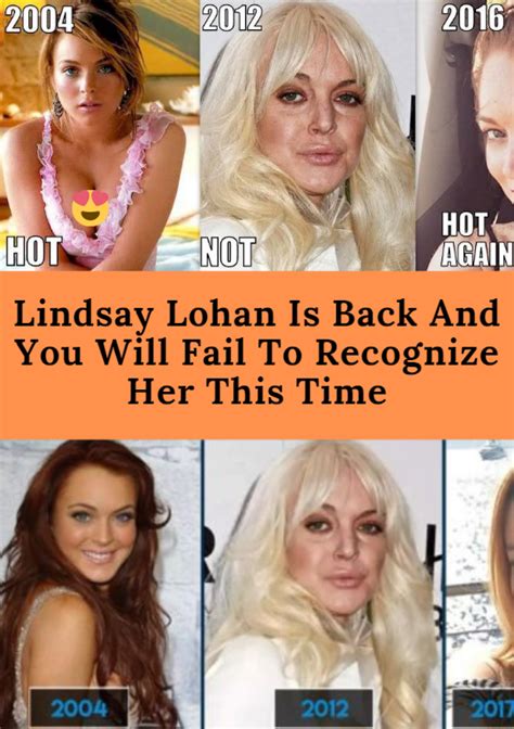 Lindsay Lohan Is Back And You Will Fail To Recognize Her This Time ...