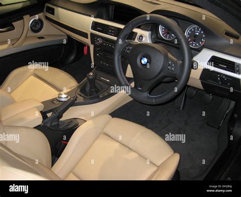 BMW E92 M3 Coup Interior Stock Photo - Alamy