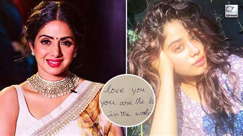 Janhvi Kapoor Gets A Tattoo Of Handwritten Note By Mom Sridevi, Check Out