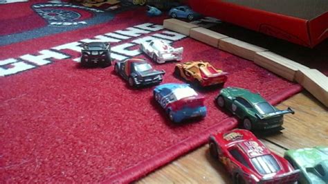 Cars 3 Lightning mcqueen crash scene, stop motion - YouTube