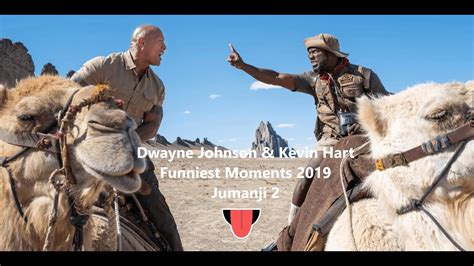 DWAYNE JOHNSON & KEVIN HART FUNNIEST MOMENTS COMPILATION 2019 | JUMANJI ...