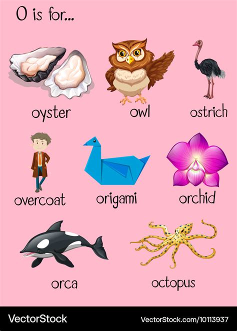 O Words For Kids