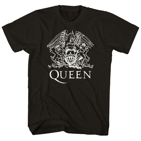 Queen T-Shirt | Official Crest Logo Queen T-Shirt