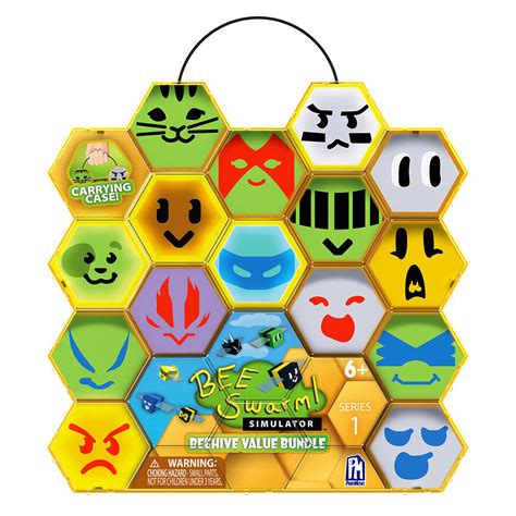 Bee Swarm Simulator – Bee Hive Value Bundle (5 Figures & 5 Collectible