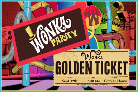 Invite and Delight: Willy Wonka Party - It's Candy Time!