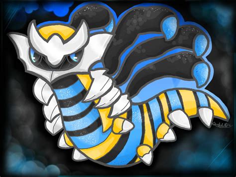 Shiny Giratina by AmbyChi on DeviantArt