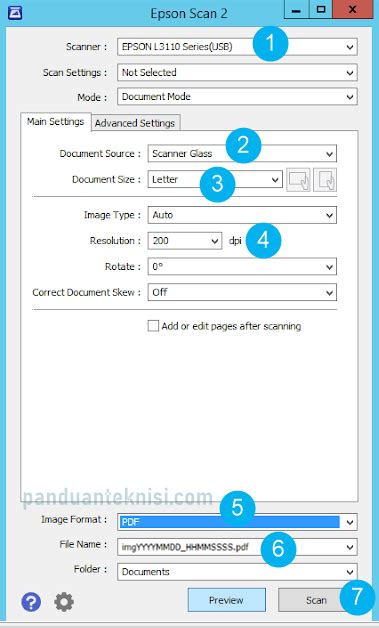 Cara Scan di Printer Epson L3110 dengan Tombol dan Aplikasi Epson Scan ...