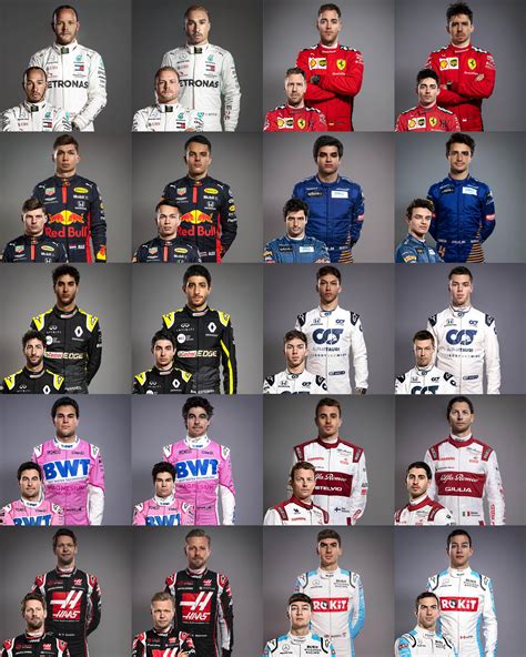 Formula 1 Drivers 2020 - Formula 1 2021 Line Up Who Is Where Amid Driver Transfers And Changing ...