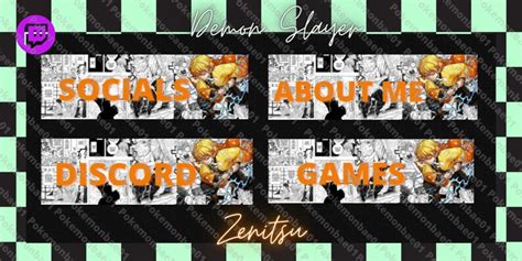 Anime Twitch Panels - Etsy