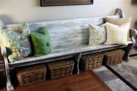 love the idea of an old church pew used as a bench.. For entry way. | My To Do List | Pinterest ...