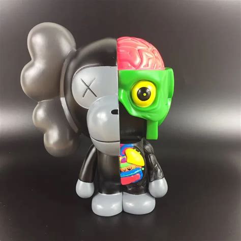 Medicom Toy KAWS Dissected Companion Monkey Cosplay Action Figures OriginalFake KAWS MILO X Toys ...