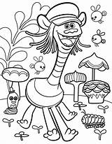 Trolls Movie Coloring Pages  Best For Kids sketch template