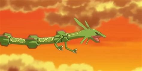 Pokemon Fan Designs Incredible Future Paradox Rayquaza and Its Shiny Form