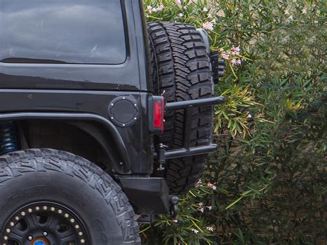 JK Swing Out Rear Tire Carrier - Steel | GenRight Jeep Parts